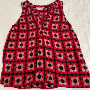 Silky Boden Sleeveless Shirt Size 4